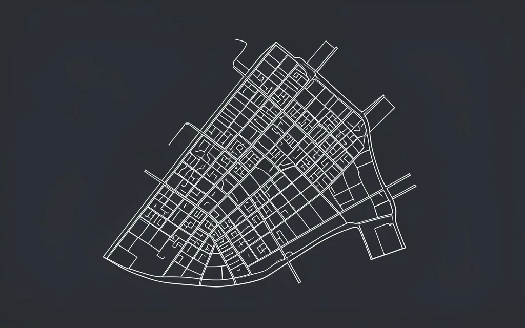 Mapa técnico Mar del Plata